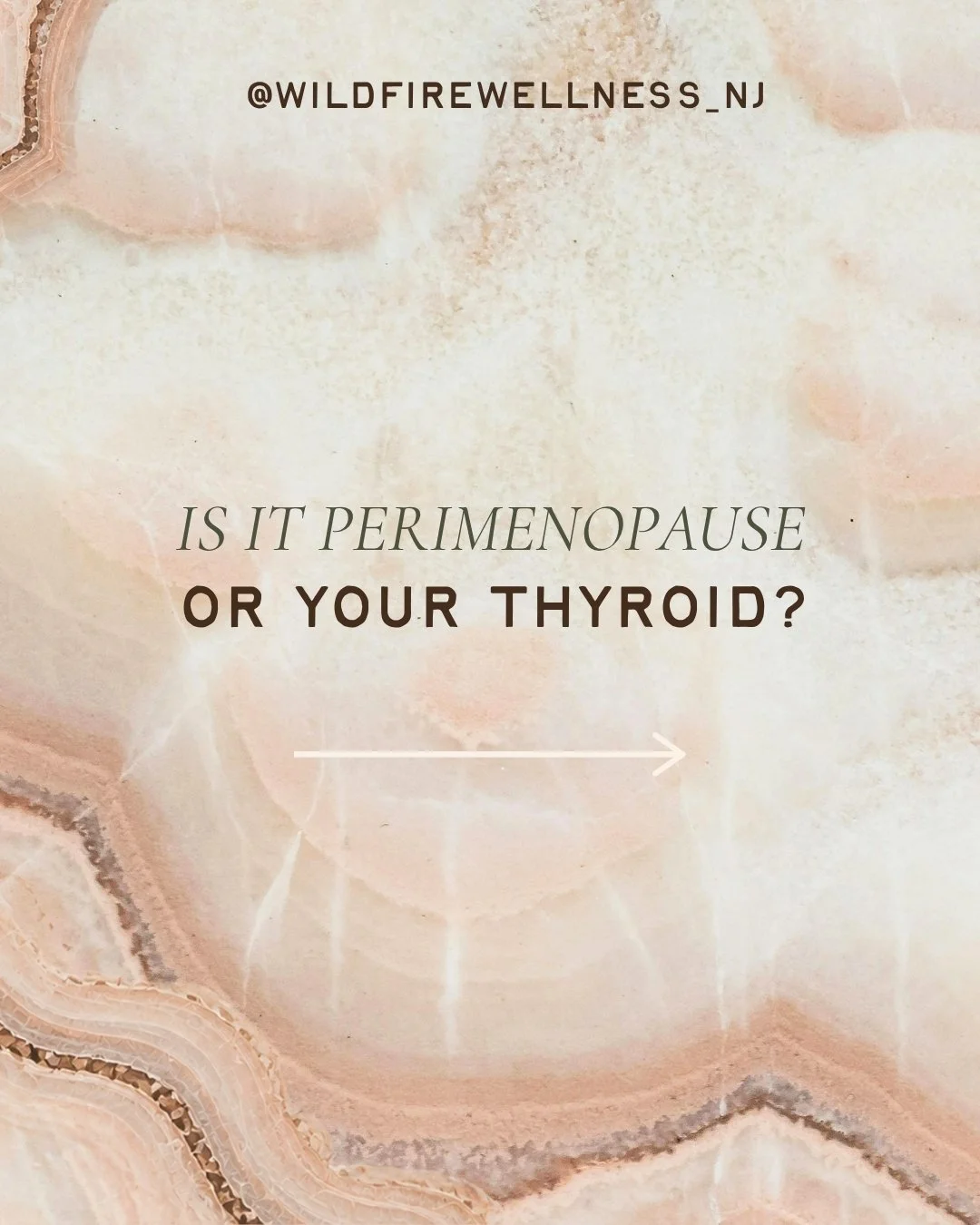 Perimenopause or thyroid dysfunction? The symptoms can look surprisingly similar.

Fatigue, brain fog, mood changes, sleep disturbances, and unexplained weight changes are common complaints among women in their 40s and 50s. But here's what many women