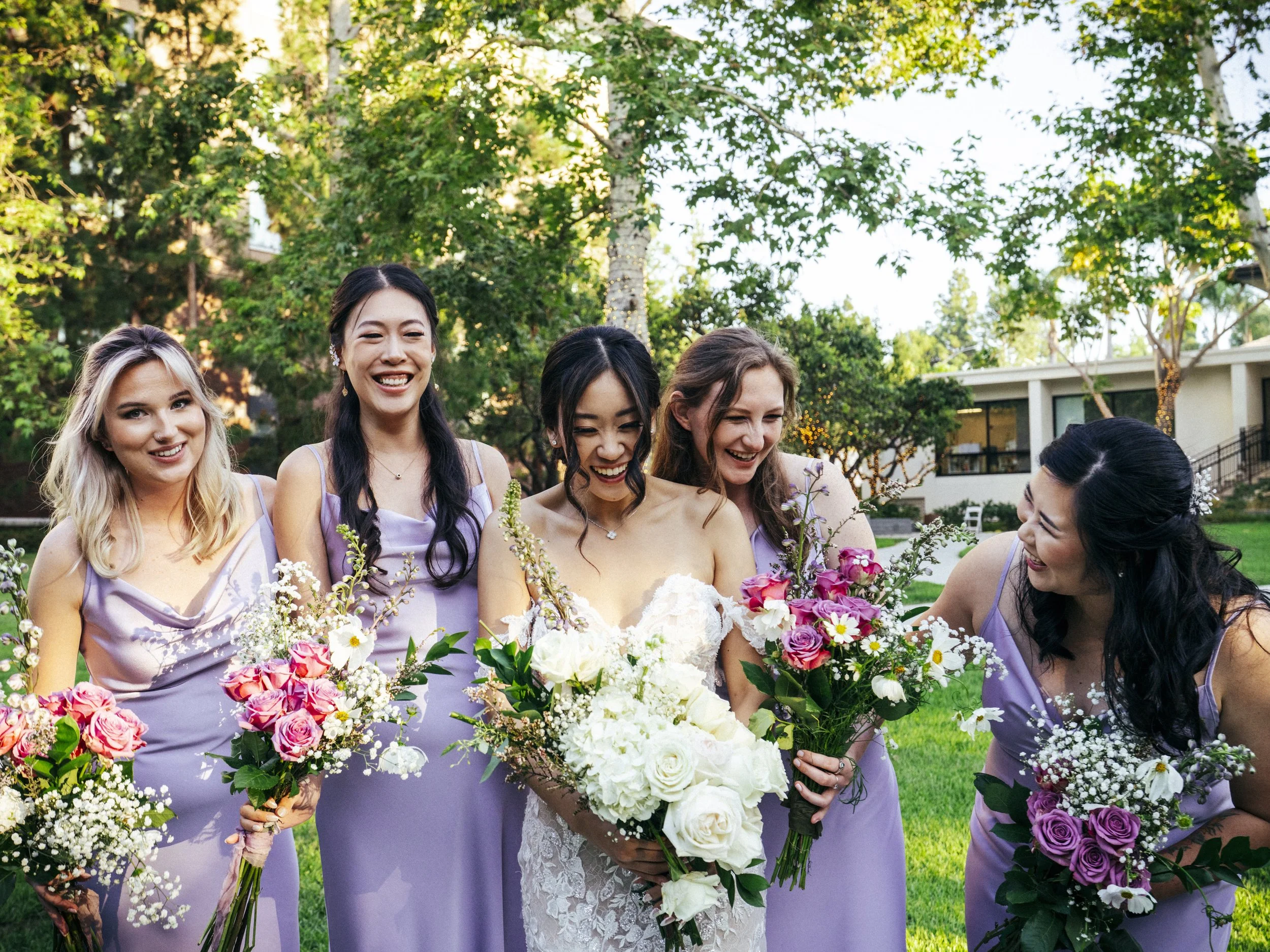 Wedding on 35mm film in Irvine, California with candid storytelling