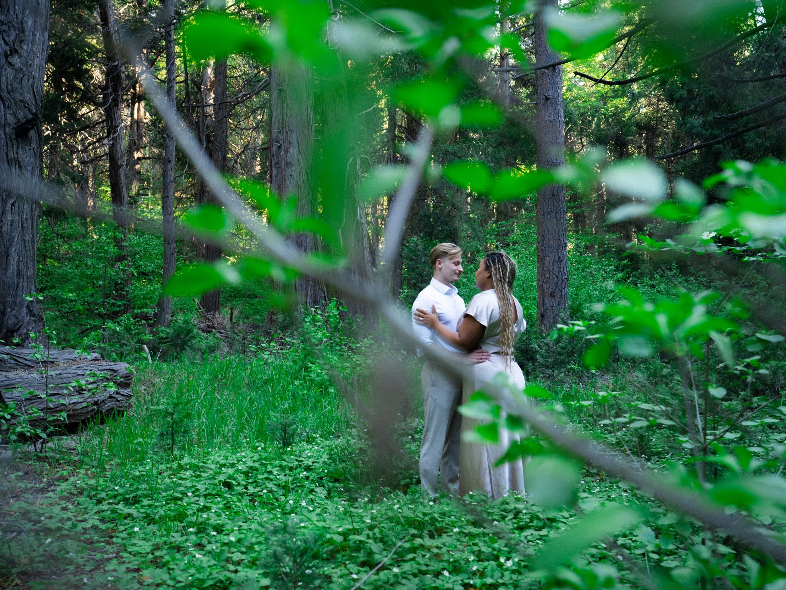 Whimsical engagement photos California