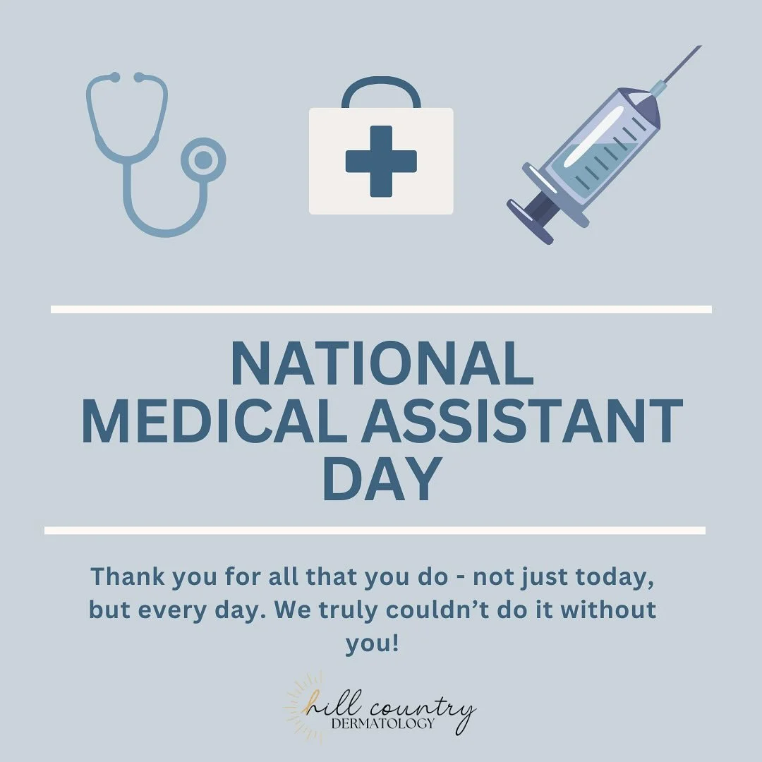 Happy National Medical Assistant Day! Our MAs are truly the backbone of our practice - working hard both behind the scenes and during clinic. From assisting in surgery to charting, to advocating for patient&rsquo;s prescription coverage and ensuring 