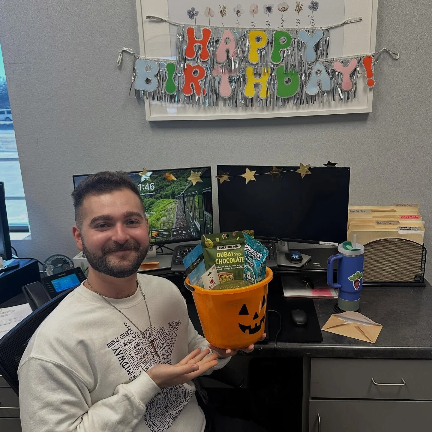 Happy Birthday, David! As a medical assistant and a rockstar of the front office when needed, you deserve all the celebration. We&rsquo;re so thankful for you and hope your day is as awesome as you are!