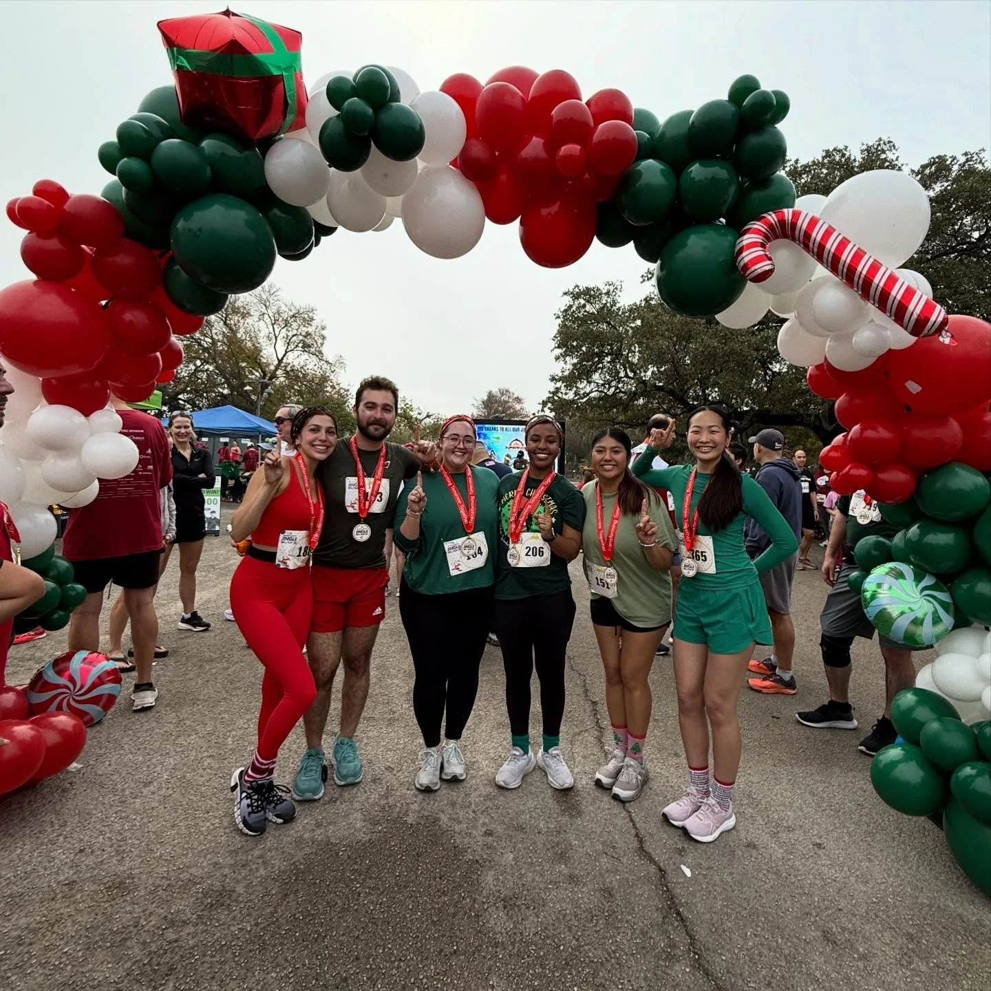 This weekend, a few of our Medical Assistants participated in the 33rd Annual Jingle Bell Run 5K to support @sjrctexas. We had a ton of fun and loved supporting this organization who offers amazing care and support for vulnerable children and familie
