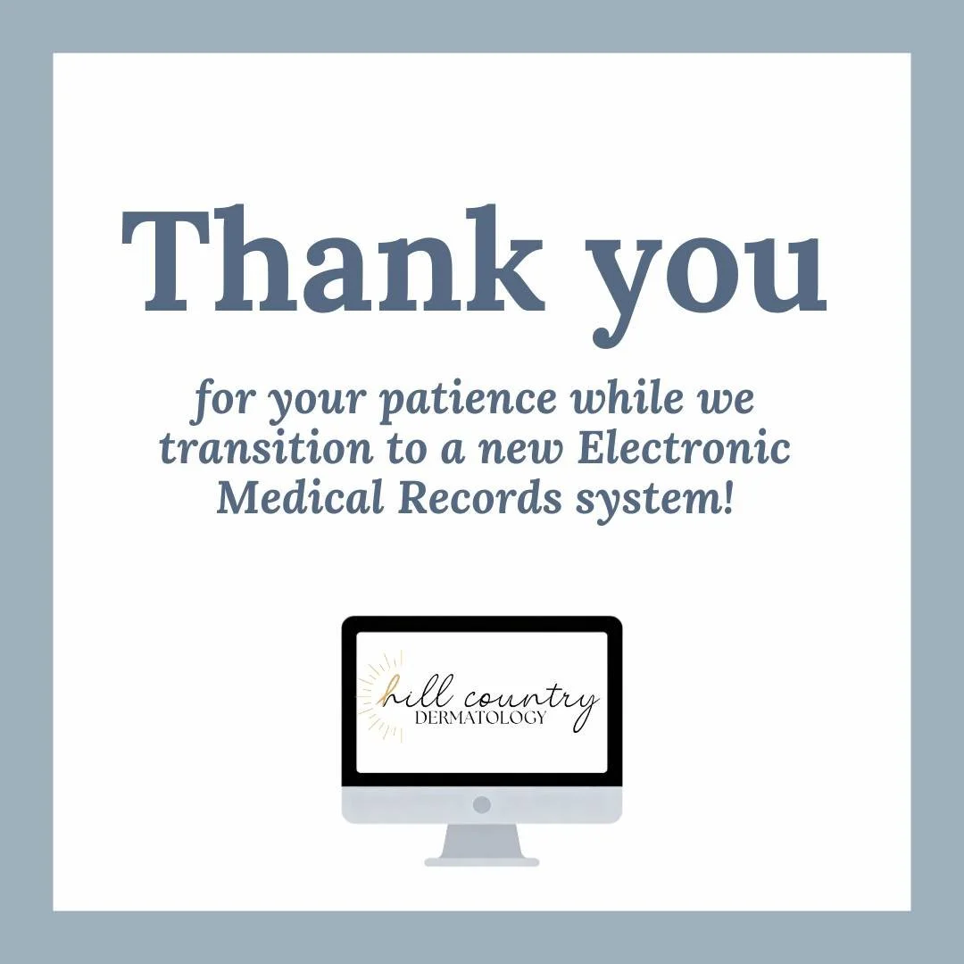 Our office is transitioning to a new Electronic Medical Records system! During this time, you might notice longer wait times or slight delays as our team works to ensure a smooth changeover. We appreciate your patience as we make updates to better se