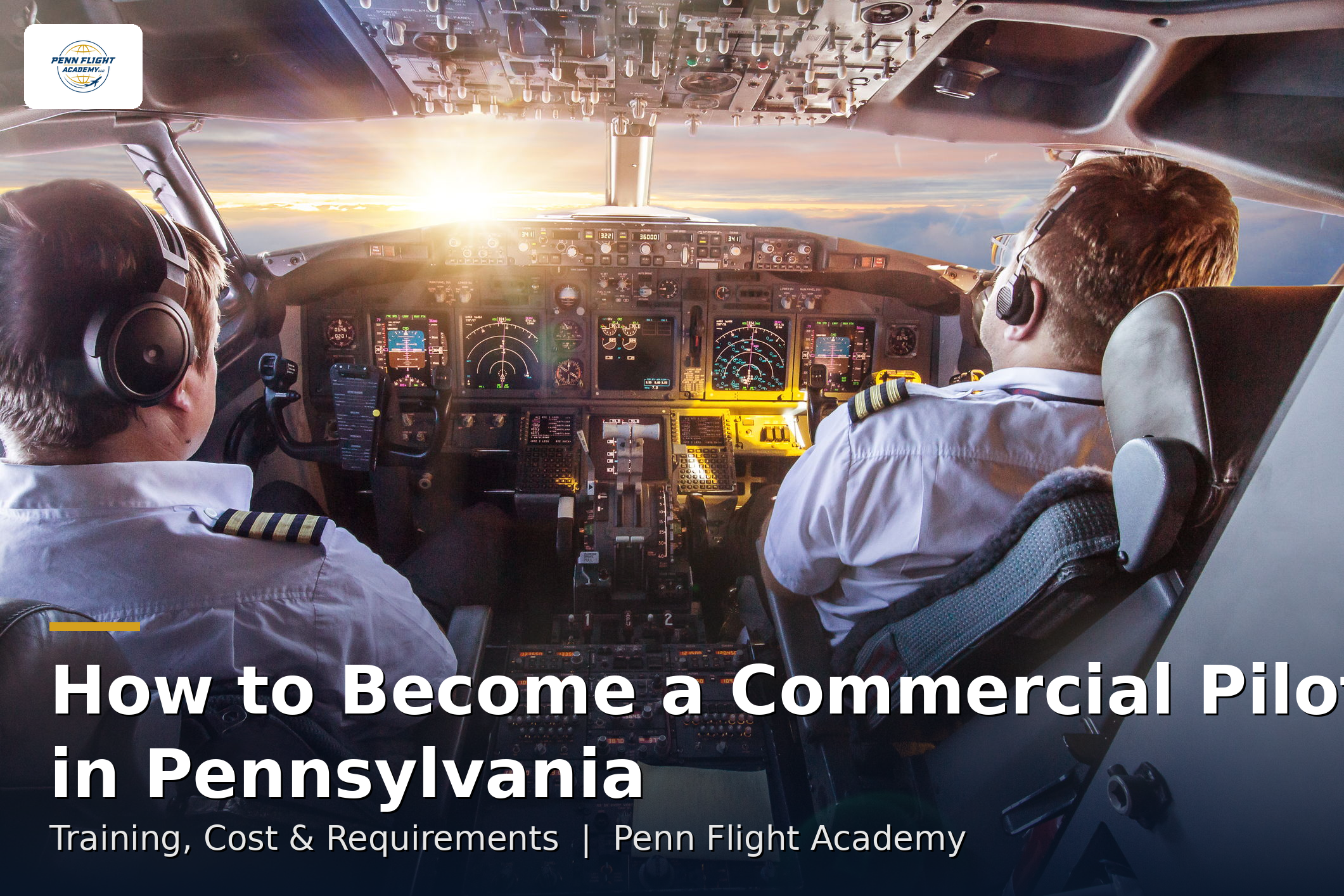 How to Become a Commercial Pilot in Pennsylvania: Step-by-Step Training, Cost &amp; Requirements
