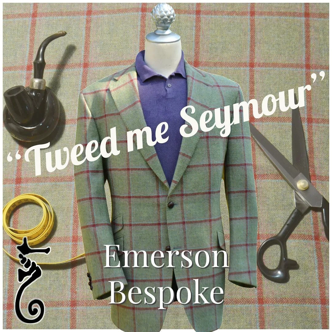#Tweed #tweedme #Yorkshire #Englishmilled #Custom #Fallfashion #harristweed #menswear
#stamford #tailoring
#Bespoke #Tweedtime #Fall #petersonpipes  #smokingpipes
#gentleman  #luxurylifestyle #Handmade #CustomTweed #Bespoketweed #EmersonBespoke
