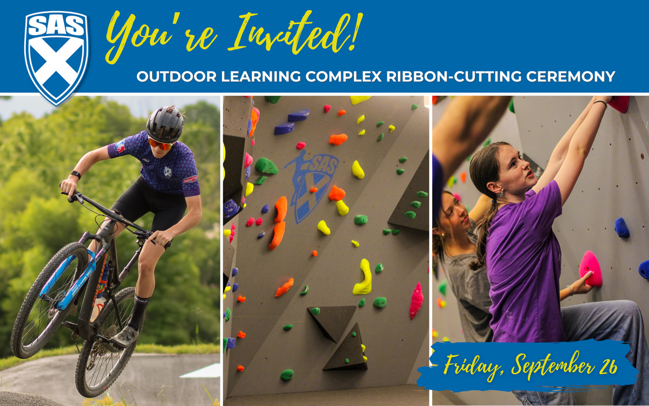 SAS Outdoor Learning Complex Ribbon-Cutting – Sewanee, TN