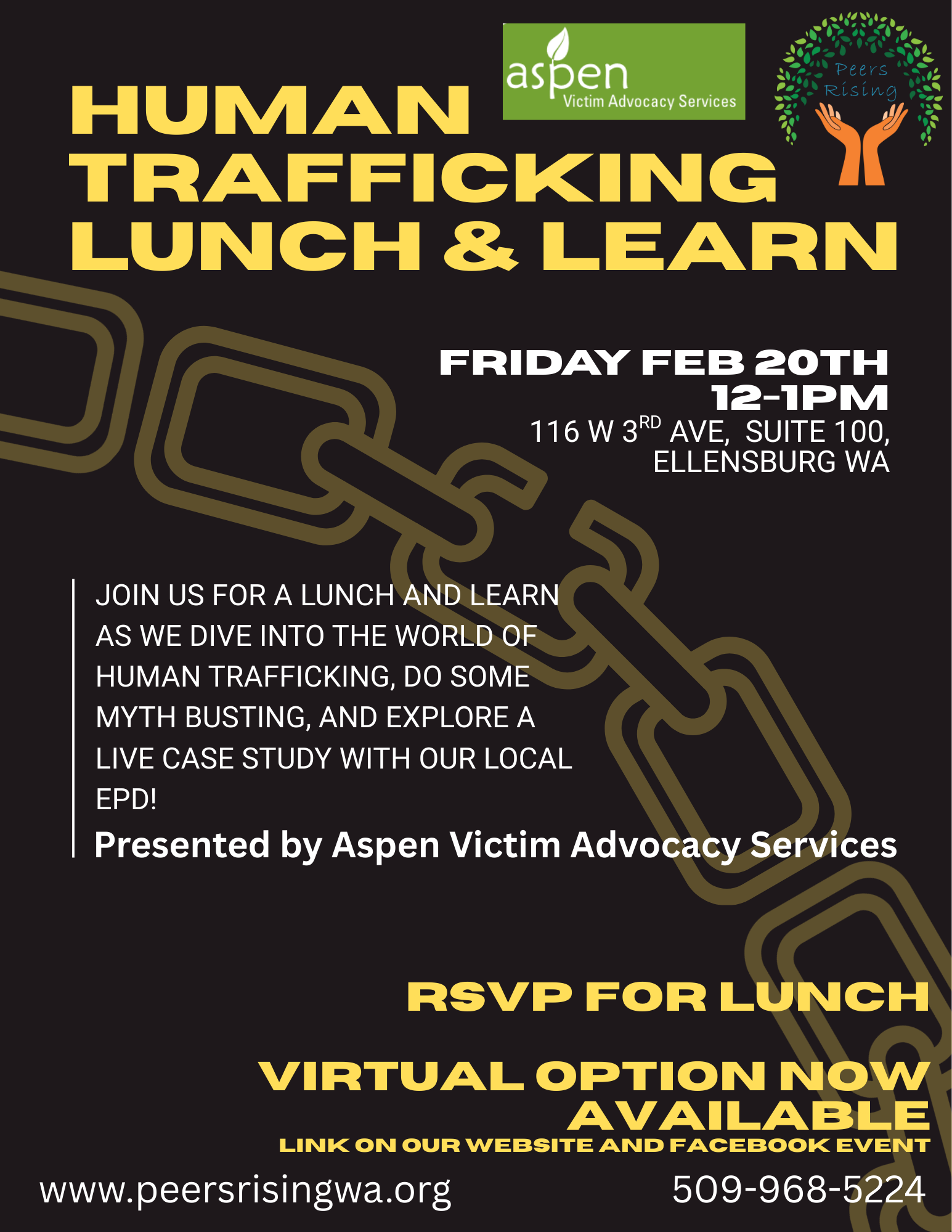 Human Trafficking Lunch &amp; Learn