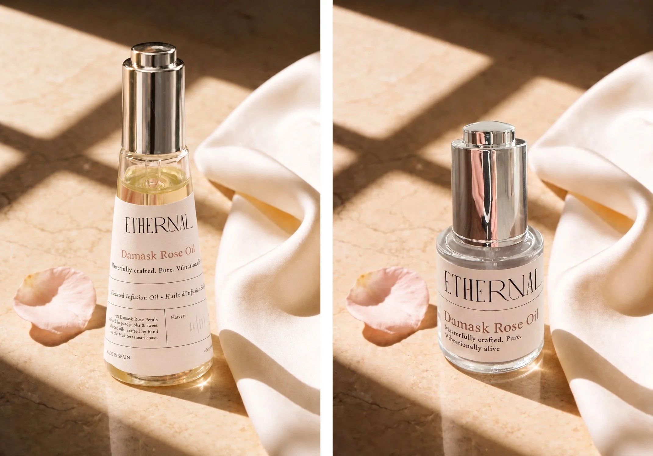 ETHERNAL Travel Set · Signature Oil 30 ML and 15 ML