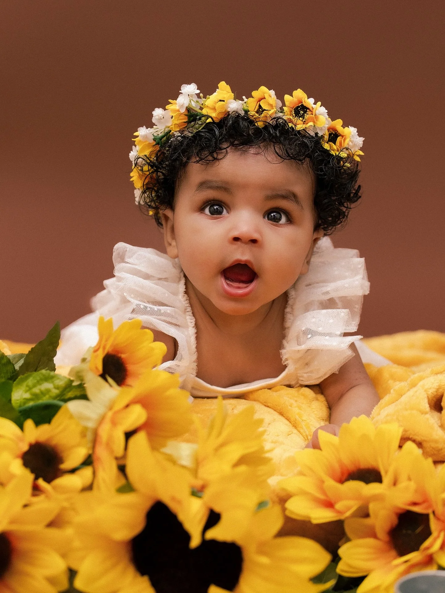 Cutest little sunflower in the patch!🌻