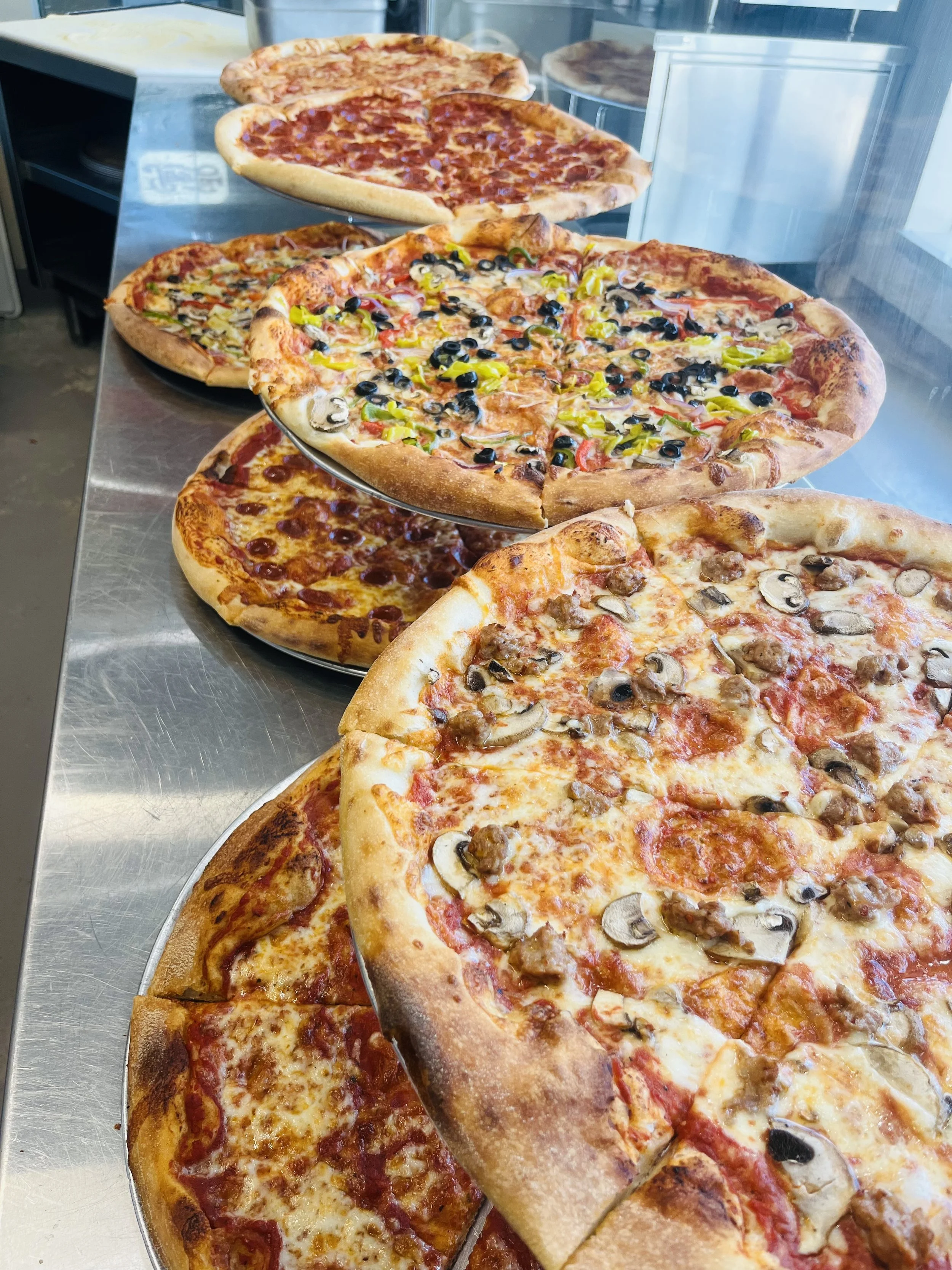 Our full lineup of slices available Wednesday through Sunday