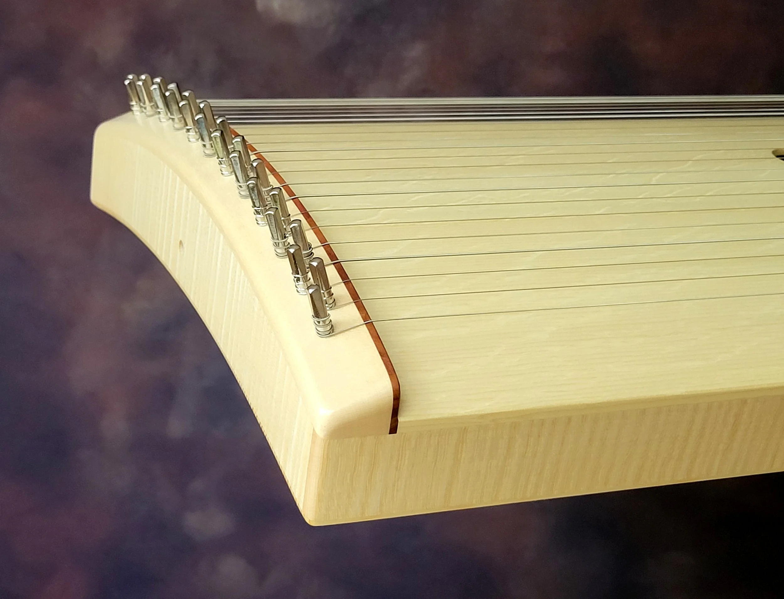 Tamburina aus Ahorn Flamme