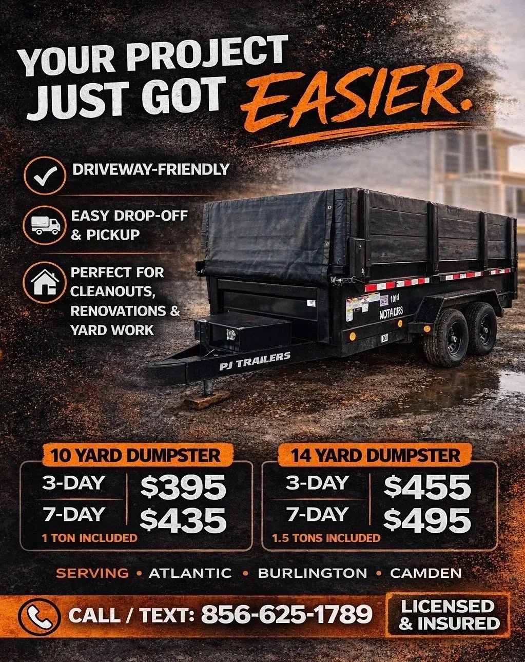 Williamstown NJ Dumpster Rental and Junk Removal