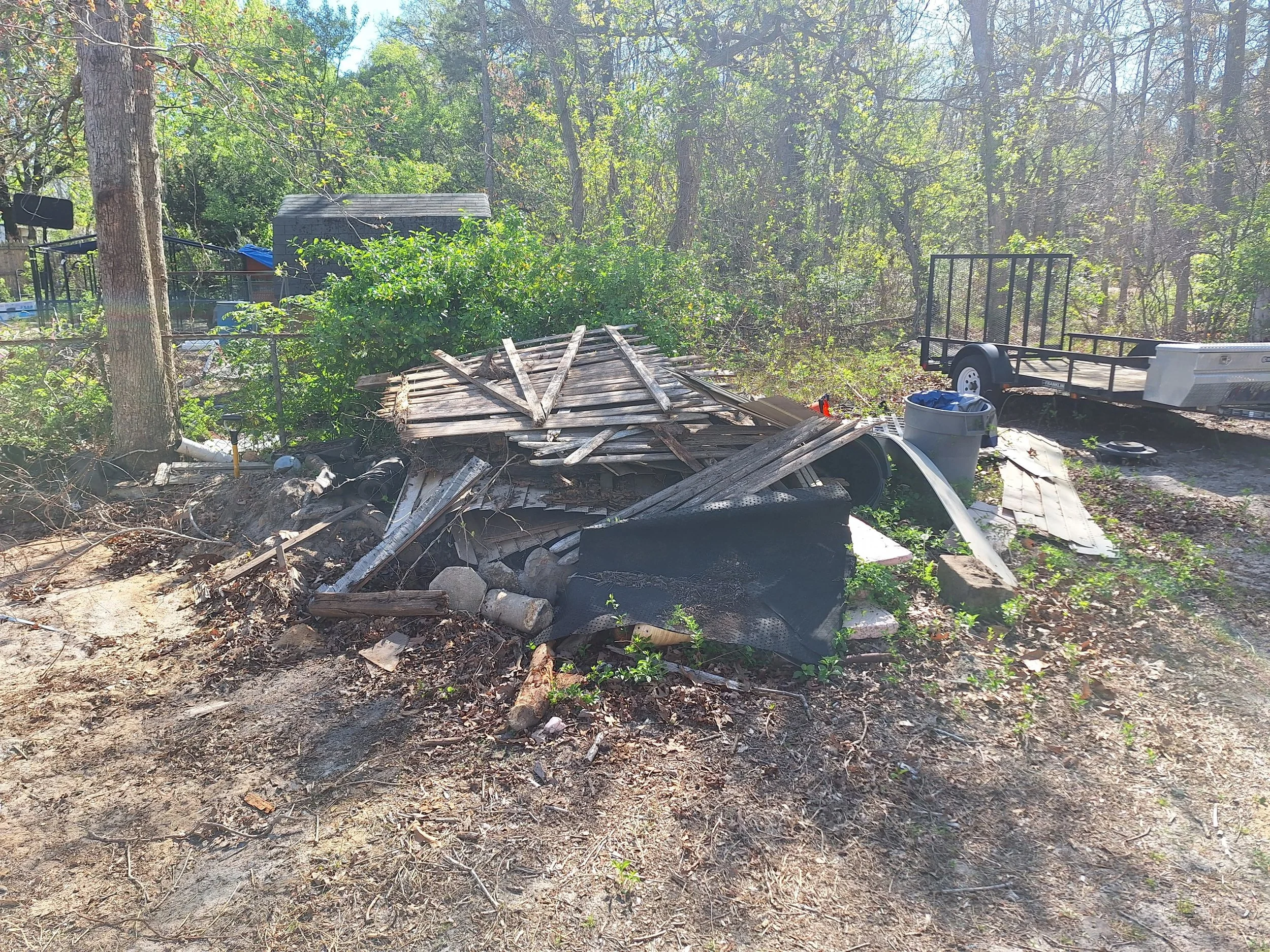 Junk Removal Services, Dumpsters Yard Debris Cleanup in Hammonton, NJ