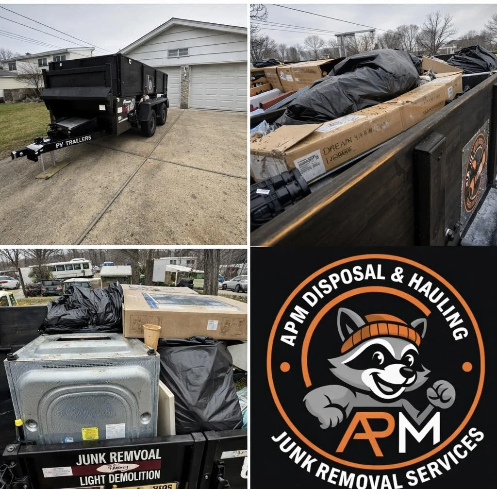 Atlantic County Dumpsters available to rent and trash pickup, junk removed.