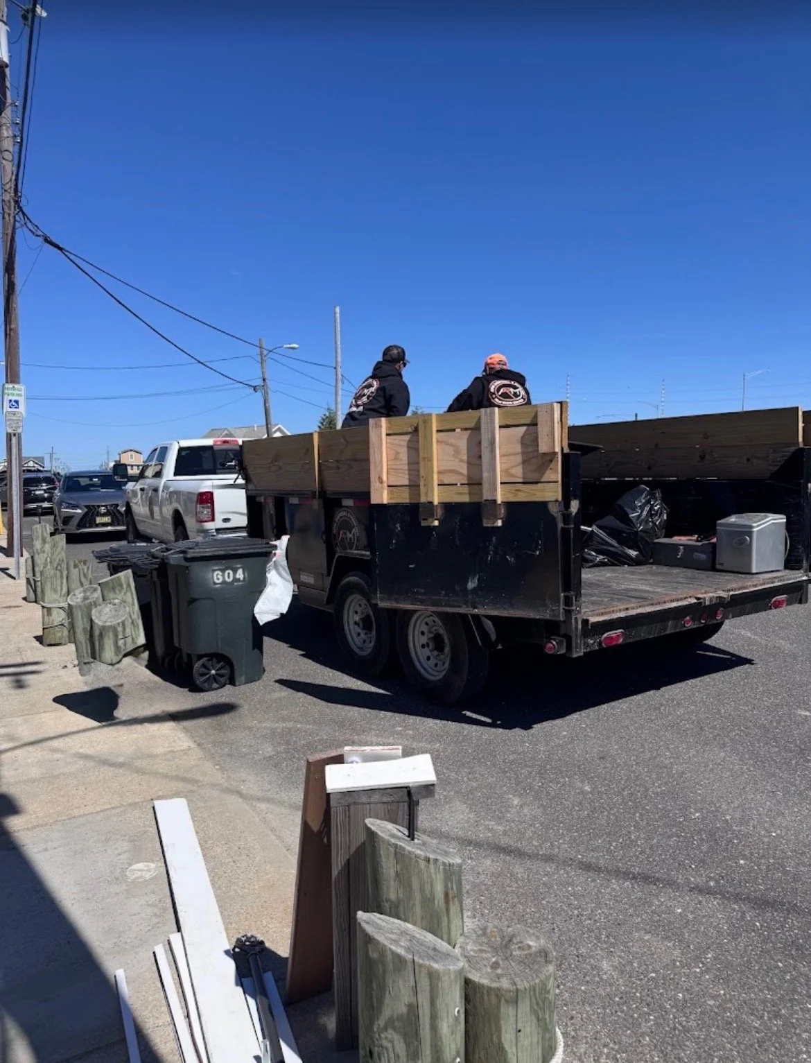 Junk Removal down the shore,  smaller, driveway friendly dumpsters available for Brigantine, Ocean City, Ventnor, Margate, Longport, Avalon, Stone Harbor, and Wildwood NJ. 