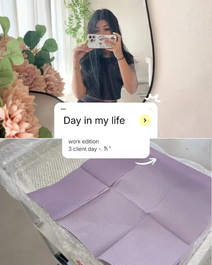 Day in my life - work edition ⸜(｡˃ ᵕ ˂ )⸝♡ I hope you enjoy this little edit!! 
Client 1: touch up (full nano strokes) 
Client 2: new session (nano shading) 
Client 3. new session (nano shading)

𝘽𝙊𝙊𝙆 𝙒𝙄𝙏𝙃 𝙎𝘼𝙍𝘼𝙃 
↳ text 602-946-1440

𝙎?