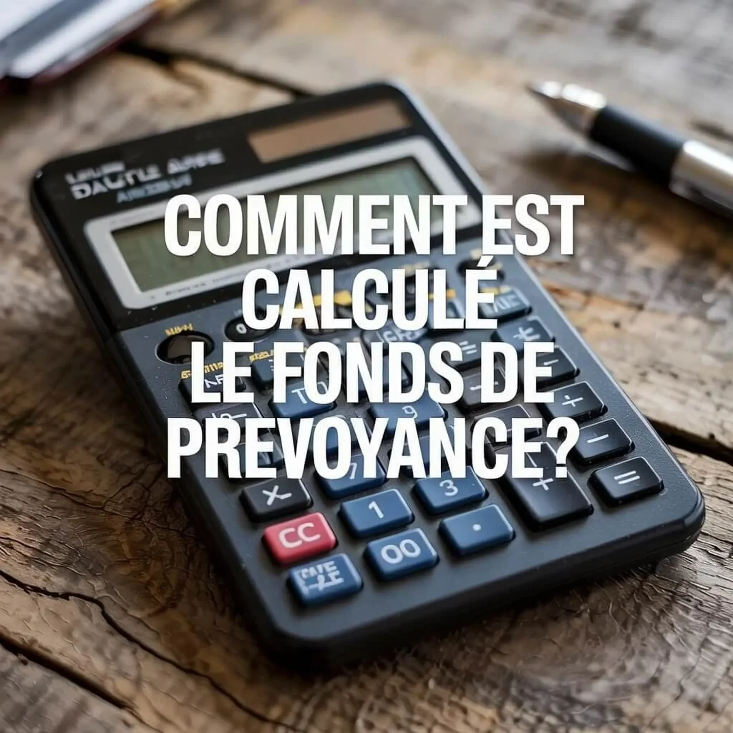 How The Reserve Fund Study Is Calculated