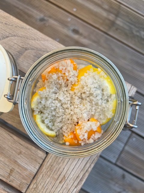 Recette de citrons confits au sel