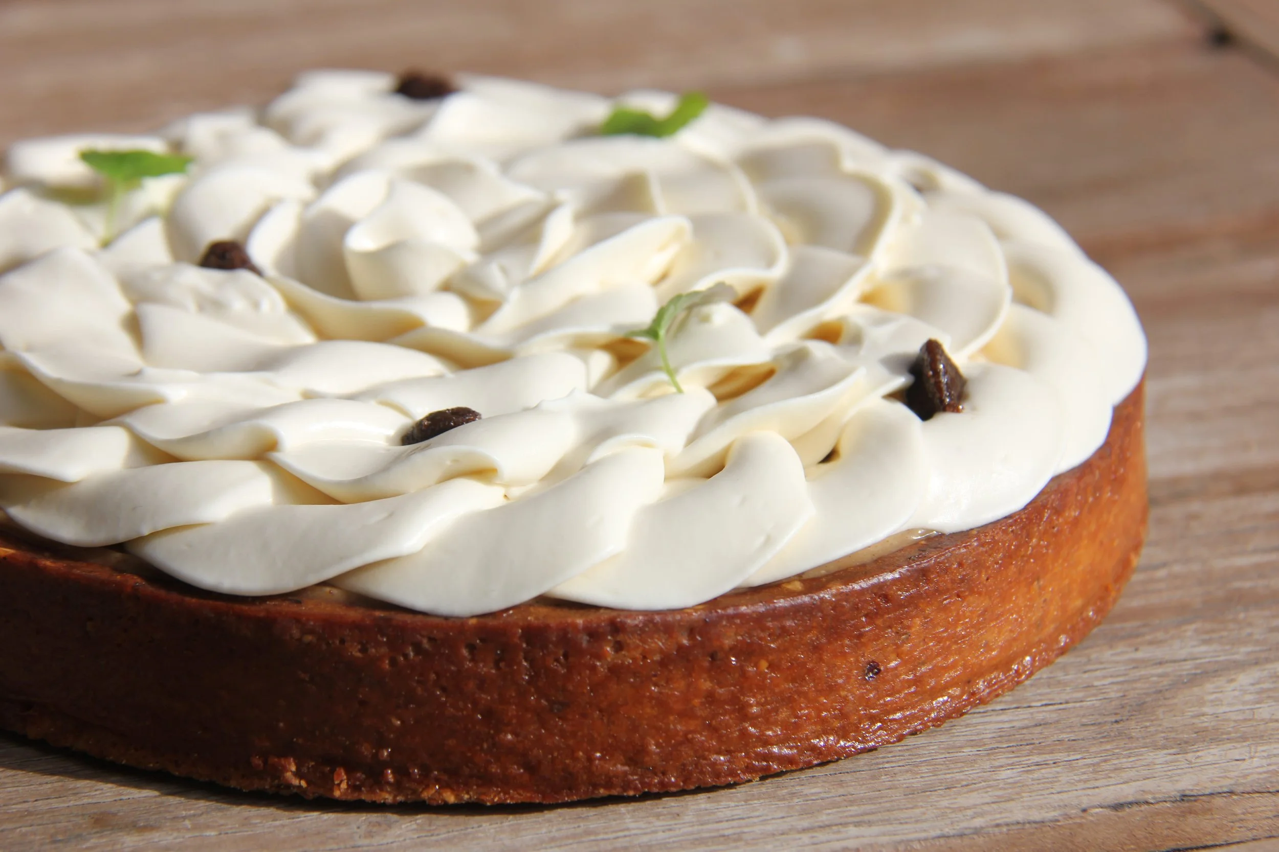 Tarte café et miso