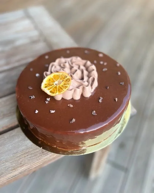 Entremet Chocolat - Orange - Poivre de Timut
