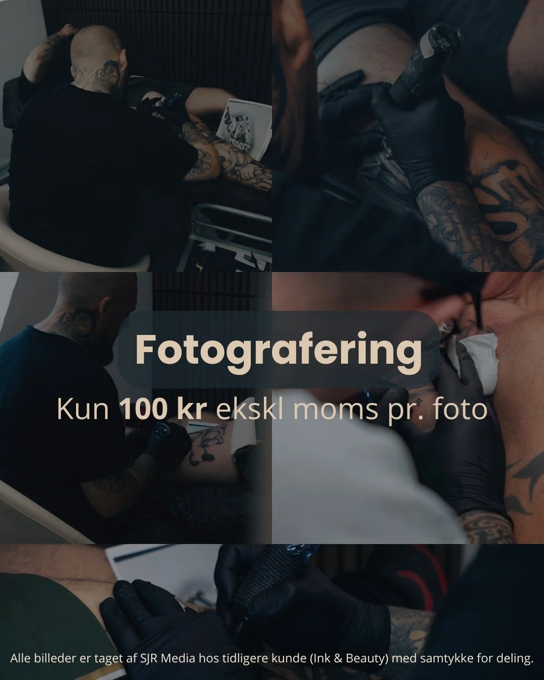 100 kr. pr. redigeret billede.
Ingen binding. Klar til brug.

Drone/kamera kan benyttes.

Professionelt content til virksomheder, der vil have kvalitet - uden at betale overpris.

Kontakt SJR Media og h&oslash;r mere.