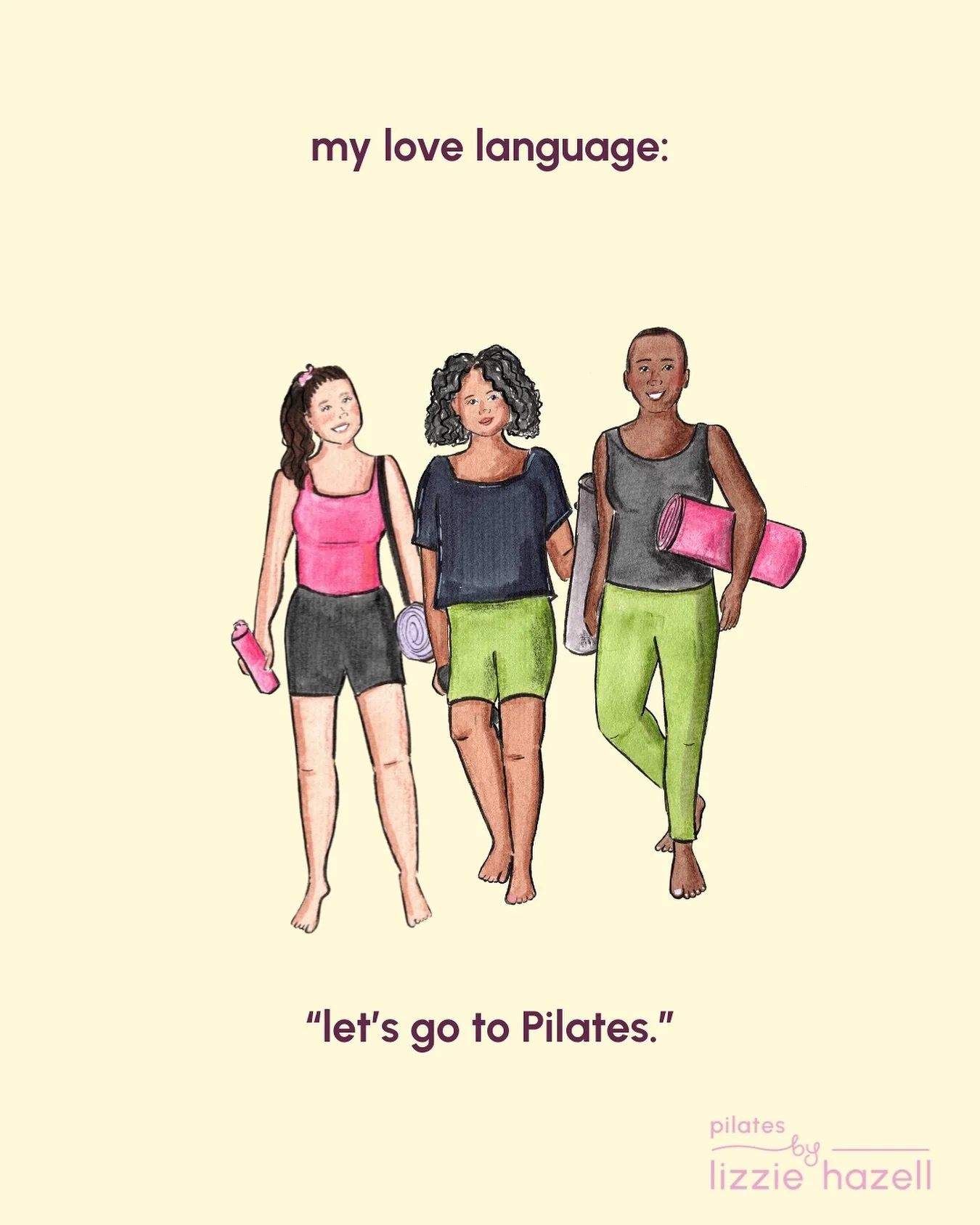 who&rsquo;s coming? 

🧑&zwj;🎨: @laurenmariestudio 

#pilatesinstratforduponavon #stratforduponavonbusiness #warwickshirebusiness #lovelanguage #bodycontrolpilates #pilatesinstructorstratford