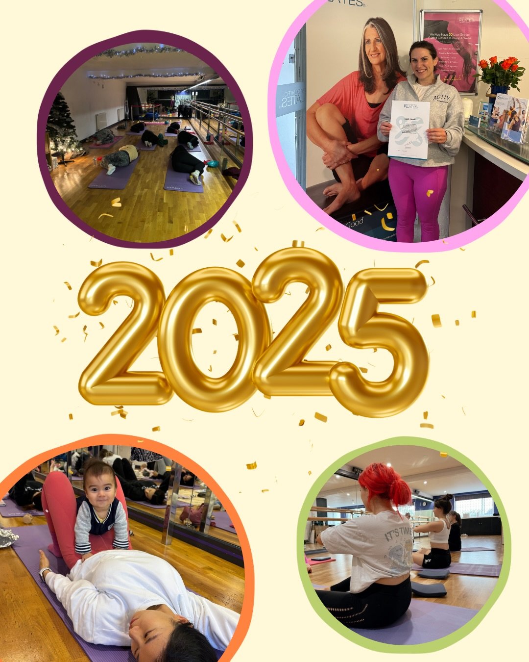 2025 - the year I fulfilled my dream of becoming a Pilates Instructor 😌

You can scroll through to see my journey from student, to instructor, to business owner (who has the absolute joy of teaching groups of incredible women each week) but as much 