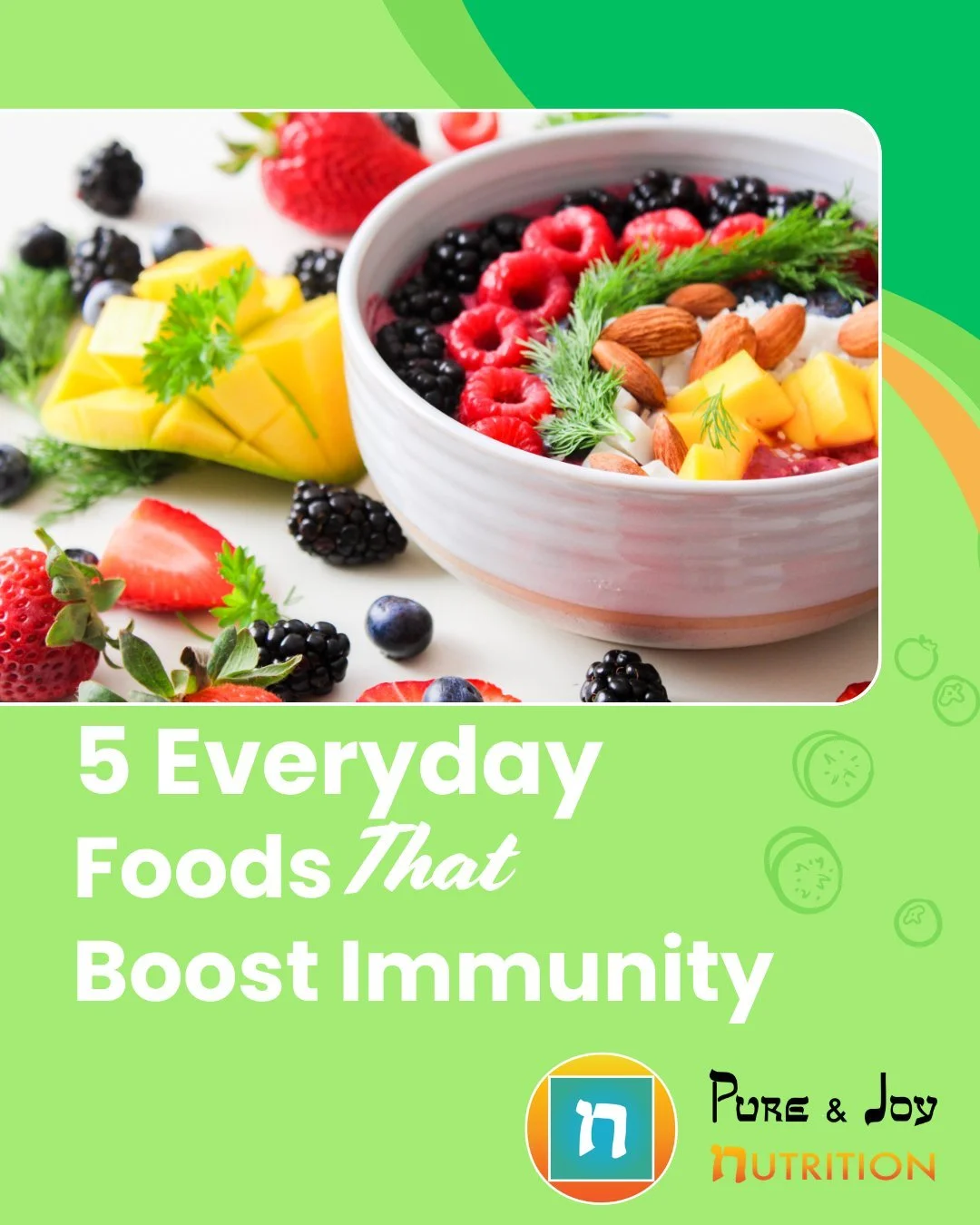 5 everyday food that boost immunity. Get ready for the winter now!