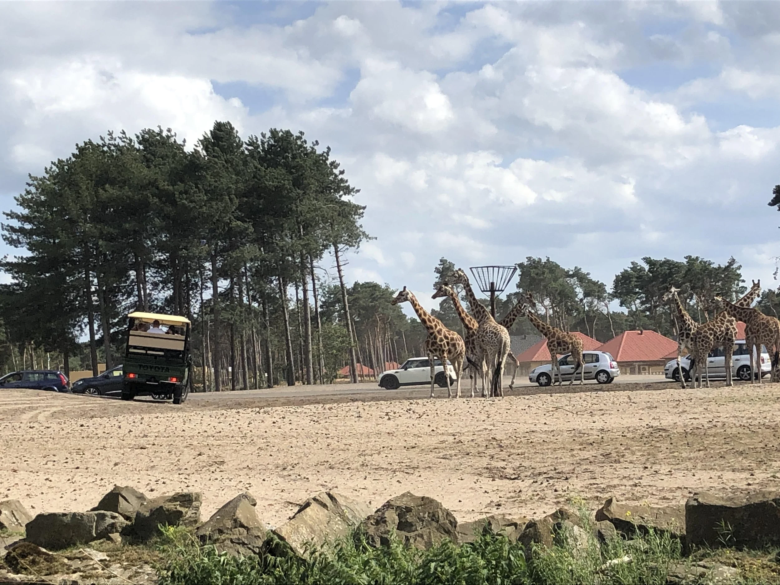 Safaripark Beeksebergen auto route