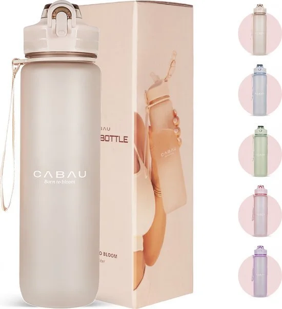 Cabau bloom waterfles 1 liter