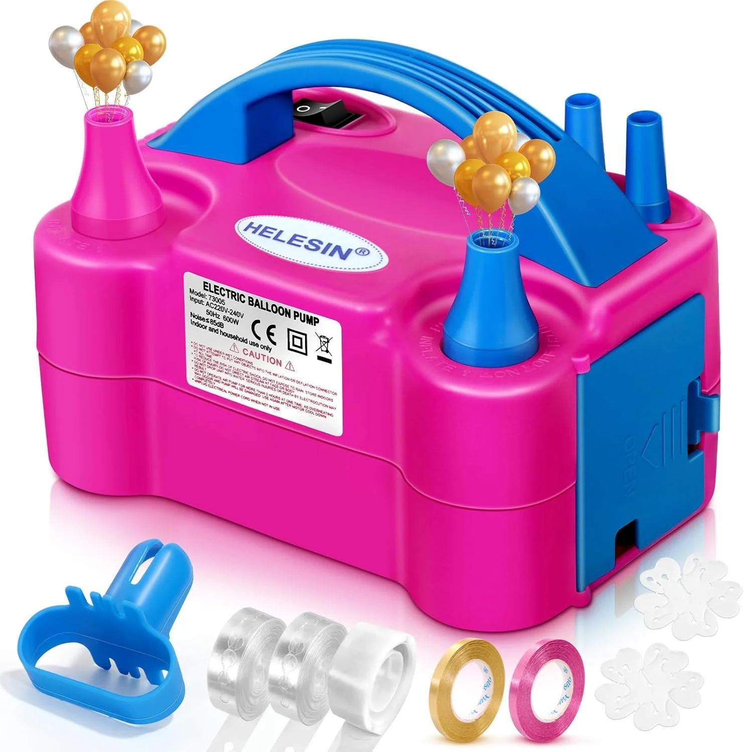Elektrische ballonnenpomp voor feestdecoratie