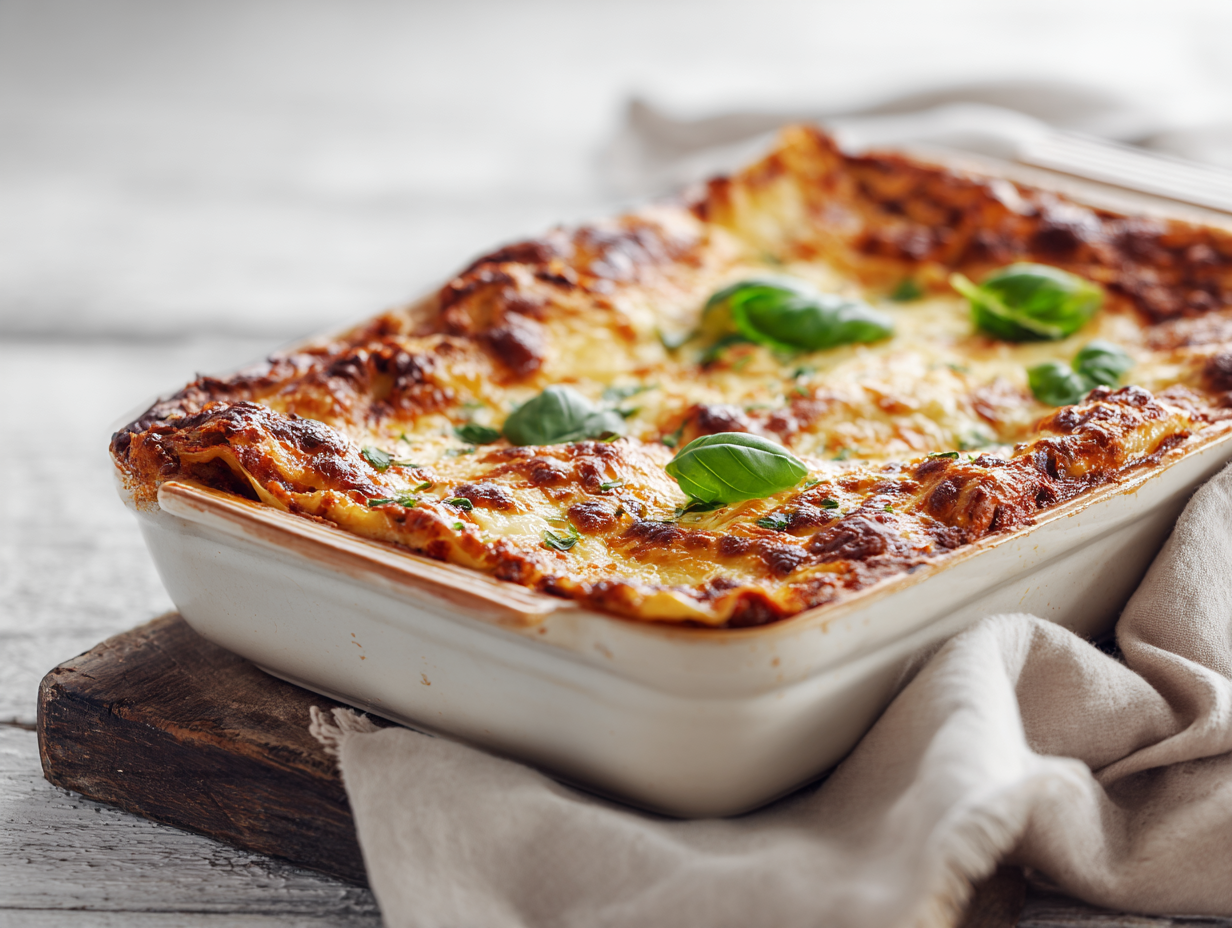 Klassieke lasagne uit de oven voor het hele gezin