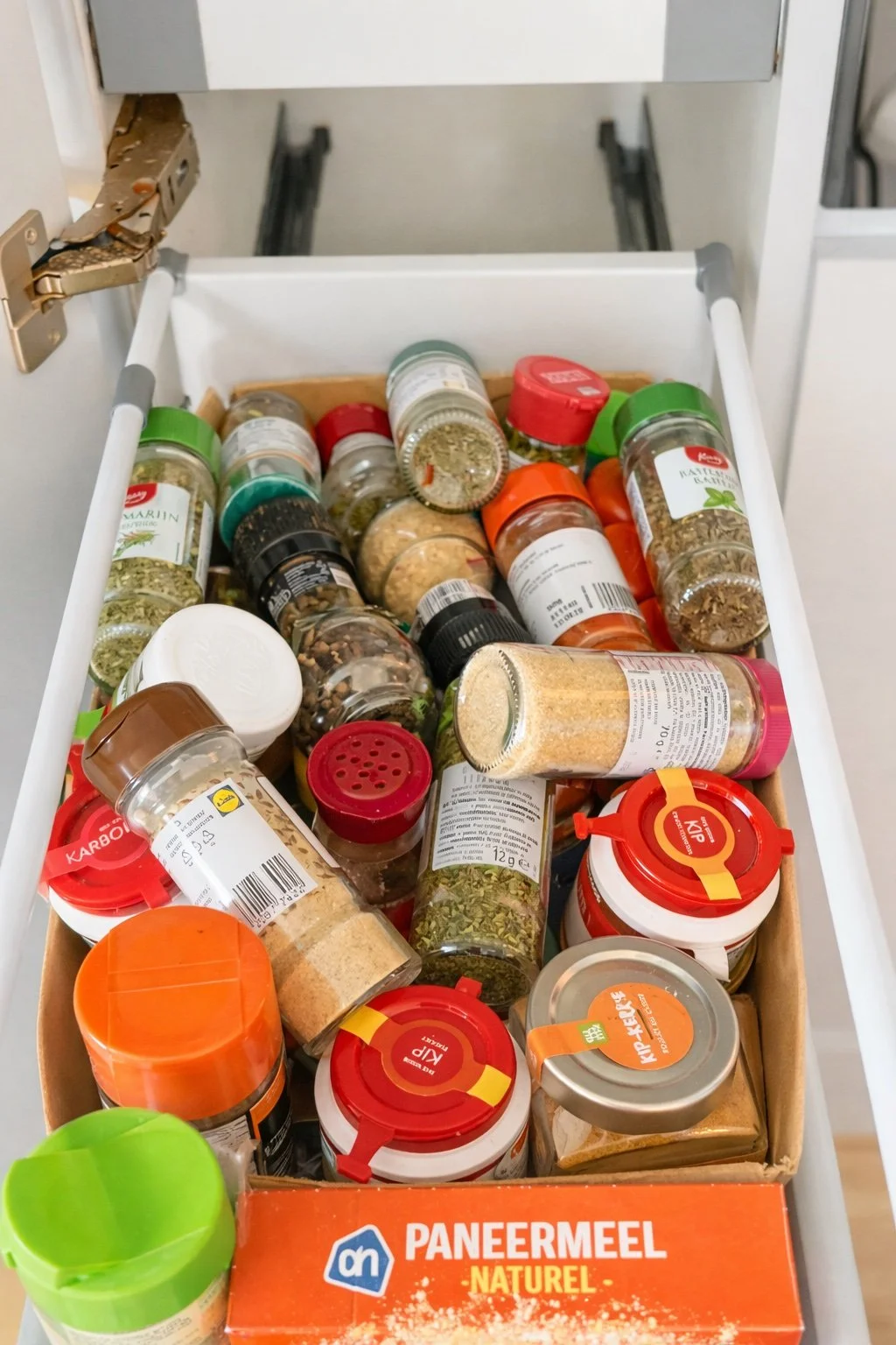 Keukenkastje organiseren