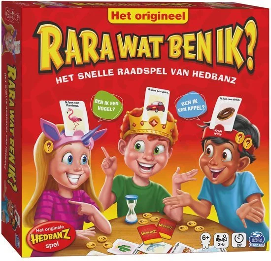 Het snelle raadspel - Rara wat ben ik?