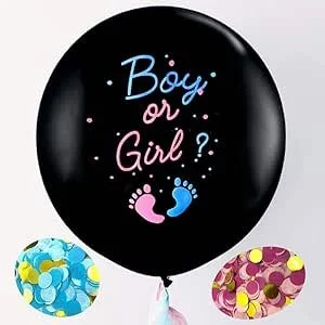 Gender reveal ballon