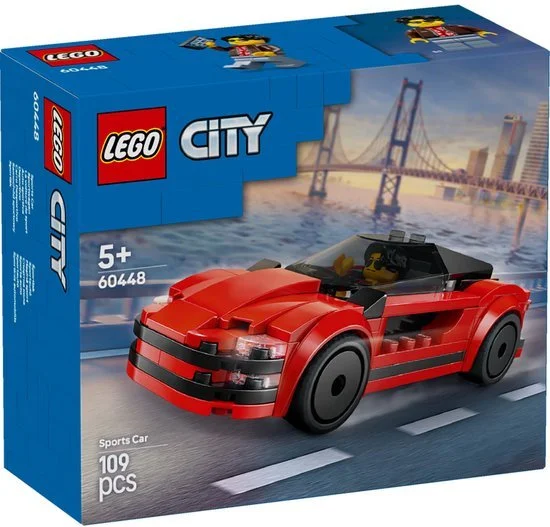 LEGO City rode sportwagen