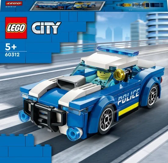 LEGo City politiewagen en race naar spannende achtervolgingen