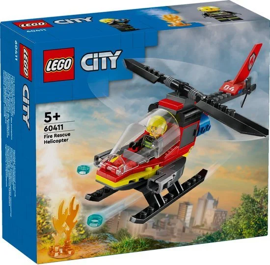 LEGO City Brandweerhelikopter. Perfect vanaf 5 jaar.