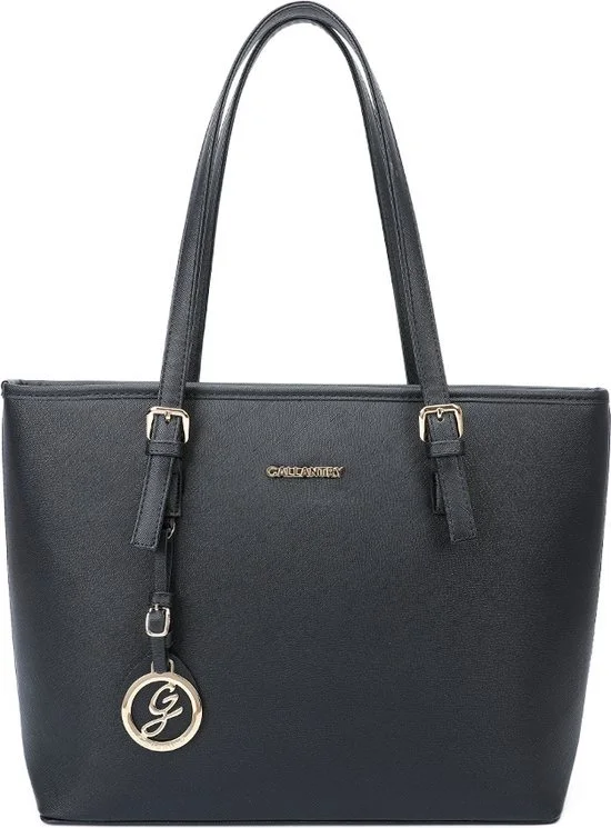 dames schoudertas zwart