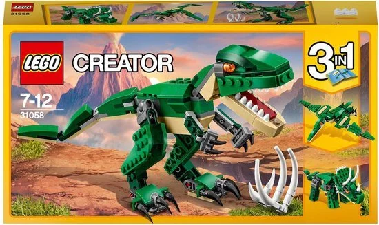 LEGO Creator Machtige Dinosaurussen - bouw drie dino'n in één set