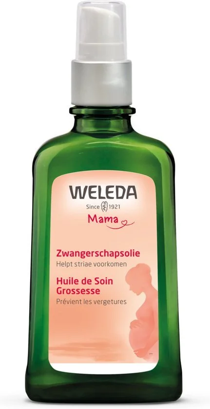 Weleda zwangerschapsolie - lavendel, wilde roos en sinaasappel