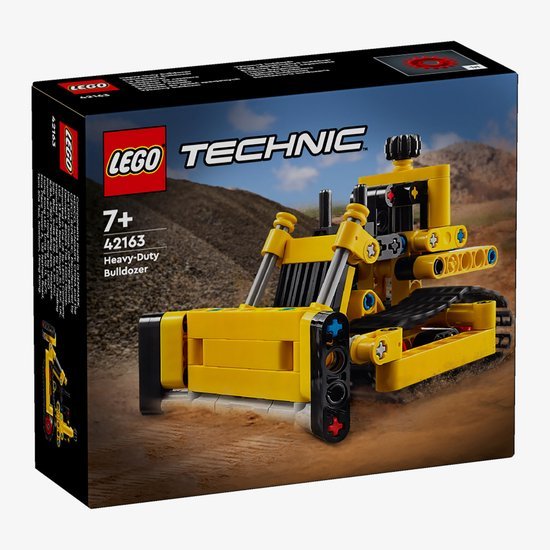 LEGO Technic Zware Bulldozer met realistische functies. Vanaf 7 jaar.