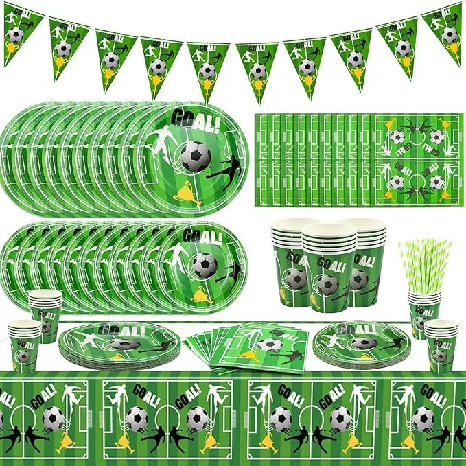 Voetbal serviesset - 20 delig pakket