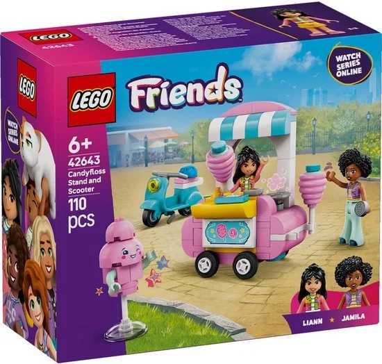 LEGO Friends suikerspinkraam
