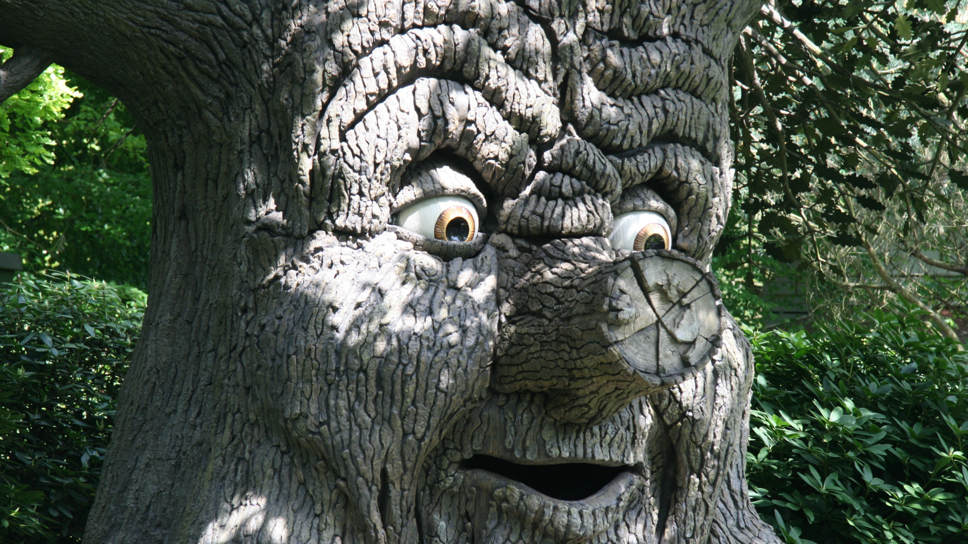 De pratende boom uit de Efteling