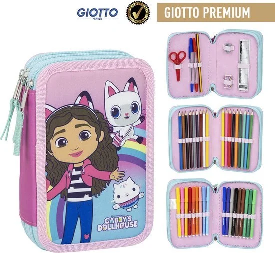 Gabby;s Dollhouse Etui - een 44 delige tekenset