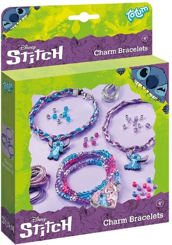 Stitch armbandjes knutselset