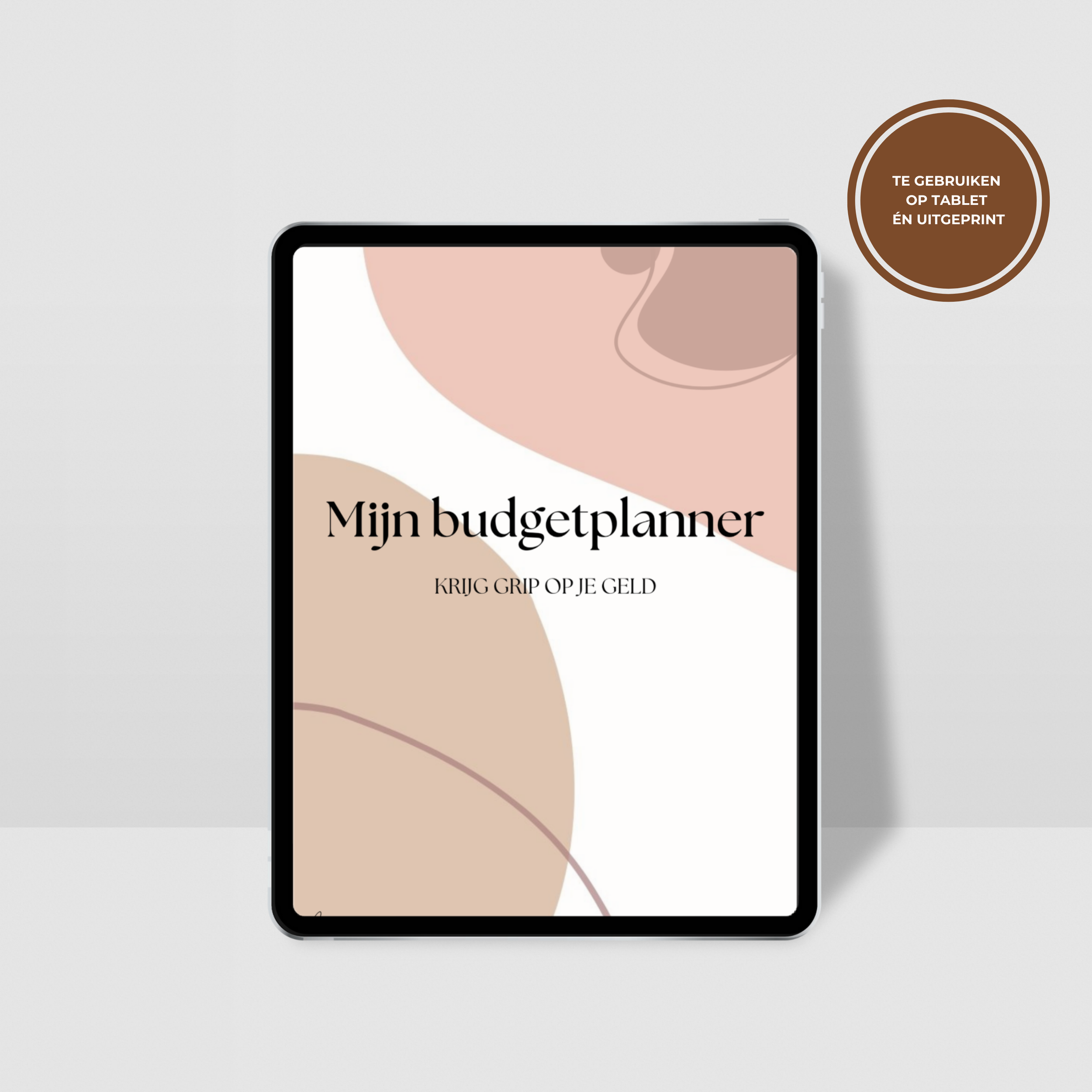 Mockup digitale budgetplanner