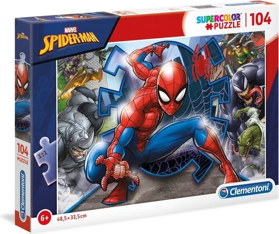 Spider-Man puzzel 104 stukjes