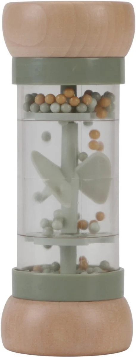 Little Dutch rammelaar - rustgevend 'regengeluid'.  Perfect voor kleine handjes en goed voor de zintuigen.